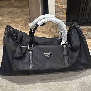 Prada Black Duffel Bag